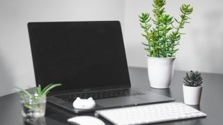 Macbook On A Table